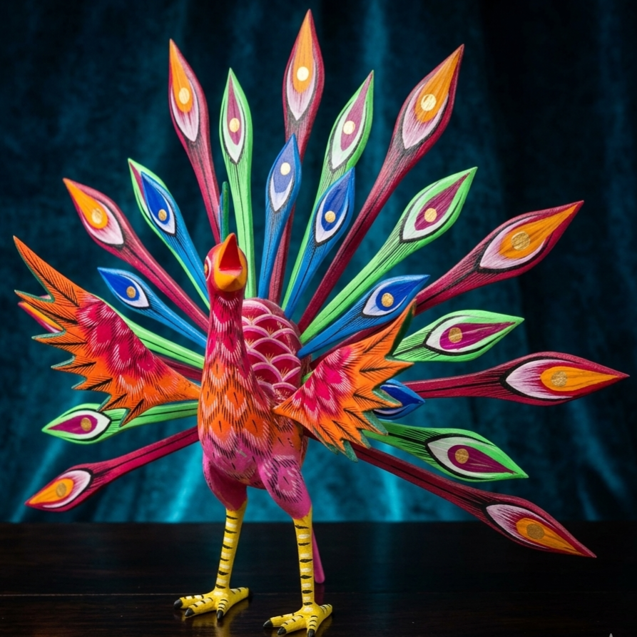 Alebrije Ave de Fuego