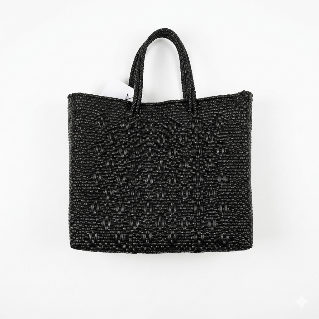 Bolsa Tejida de Plástico